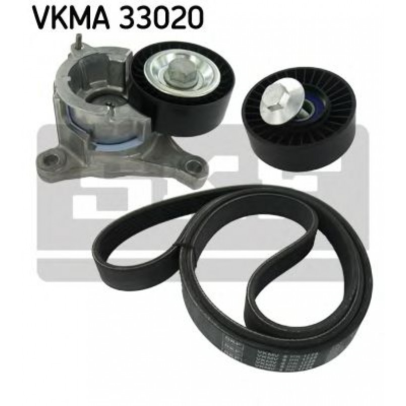VKMA 33020 SKF Комплект доріжкового ремня